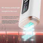 IPL LCD karvade eemaldamise laserepilaator 24W n&auml;okarvade eemaldaja naiste kehaepilaator laserkeermestamise masin jalgade depilatsiooniseade, green
