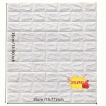 3D telliskivi seinakleepsud, 10 tk,, 15 vnt