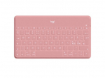 Logitech - Keys-To-Go - Pink (Nordic)