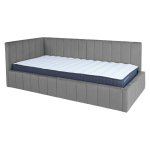 Voodi JASPER 90x200cm, madratsiga HARMONY UNO, hall