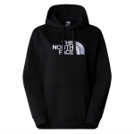 W drew peak pullover hood the north face nf0a89ehjk3 moterims juoda naistele must NF0A89EHJK3