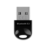 USB Bluetooth 5.3 Adapter, Dual Mode, 3 Mbps, 20m Kaugus, BT-060 - Arvuti Tarvikud - Must, Windows Toetatud