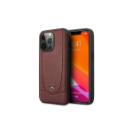 Mercedes MEHCP14SARMRE iPhone 14 6,1" czerwony|red hardcase Leather Urban Bengale
