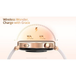 Riversong smartwatch GLOW rose gold SW906 AMOLED double strap, valge/roosa