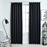vidaXL pimendavad kardinad konksudega 2 tk antratsiithall 140 x 175 cm