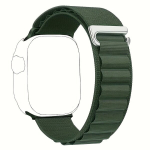 Nutikell Shiyu Alpi Aas N&ouml;&ouml;pn&otilde;ela Sulgemine Apple Watch Rihm., Žalioji A