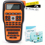 E1000 Pro Sildimasin T&ouml;&ouml;stuslik Sildikoostaja, Sobib Brother TZe-231 Sildilint., Oranžinė