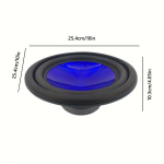 10-tolline Subwoofer, Professionaalne Madalsagedus Audio MAX.500W, RMS.60W, Auto Komponent, Mitmev&auml;rviline., Mėlyna