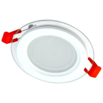 Sisseehitatud &uuml;mmargune LED-paneel klaasiga Modoled 6W