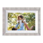 Digitaalne pildiraam Braun digitaalne pildiraam pruun DigiFrame 10W WiFi hall+wei&szlig;es Passepartout