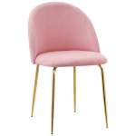 Veliuurne tool Fargo Gold Velvet, roosa