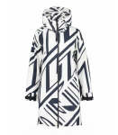 Luhta naiste mantel Ailio 37404-7*980, valge/must