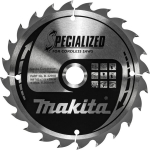 Makita saeketas B-32910 SPECIALIZED Saw Blade 165x20x24Z