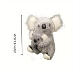 Simulatsioon Koala Pli&scaron;&scaron; M&auml;ngukaru Roo Loom Park Suveniir., Koala Laikant rankas 21cm