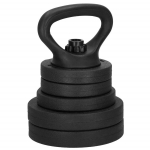 Hantlid Springos FA1671, 20 kg reguleeritav komplekt: kang + kettlebell