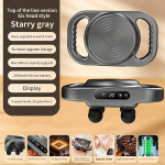 USB Laadimine 1800mA/tundi Aku 2 Tundi/9 Režiimi/20 Taseme Reguleerimine S&uuml;gavkoe Lihasmassaažip&uuml;stol, K&auml;simass&ouml;&ouml;r, 6 Otsikut, Kehale, Seljale, Kaelale.