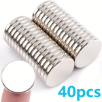 8/20/40tk, V&auml;ikesed Magnetid, Neod&uuml;&uuml;m Magnet, &Otilde;hukesed Magnetid 20mm x 3mm , 40 vnt