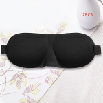 Ultra-Mugav 3D Pimendav Une Mask - Reguleeritav, Ergonomiline Sobivus K&uuml;lg- ja Selili Magajatele. , Juoda
