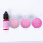 10ML 20 V&auml;rvi K&uuml;&uuml;nlav&auml;rvid Pigment Aroomiteraapia Vedelik V&auml;rvaine K&auml;sit&ouml;&ouml;ks, 06-ROŽINĖ