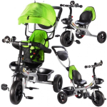 Laste kolmerattaline jalgratas Malplay Kids Twist Green