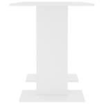 S&ouml;&ouml;gilaud vidaXL, valge 110 x 60 x 75 cm puitlaastplaat