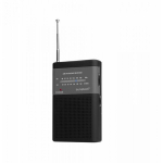 Kantav raadio SUNSTECH RPS42 - 0.5 Watt - Peak (stereosibik 3,5 mm) - Must