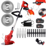 Akutrimmer Berimax 9JL-4PX koos rataste ja tarvikutega + 2 akut