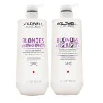 Goldwell DualSenses Blondes and Highlights Shampoo 1000ml + Conditioner 1000ml