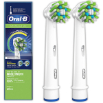 Elektrilise hambaharja otsik Oral-B Cross Action valged otsikud, 2 tk
