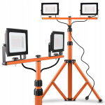 LED prožektorite komplekt statiiviga 2x50W, 4500K
