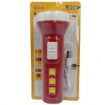 Tiross TS2225 USB laetav k&uuml;ljevalgustusega taskulamp.