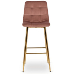 Baaritool sametist Mebel Elite ARIEL Roosa