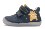 D.D.STEP nahast saapad poistele.S070-51698, sinine