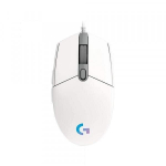 Juhtmega m&auml;nguhiir Logitech G102 Lightsync, valge