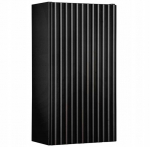 Vannitoakapp, &uuml;lemine, must NOVA 30 x 19 x 57 cm