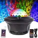 Valgusefekt laseriga BERIMAX 8WN-2JL RGB, 6 W, 14 režiimi + taimer