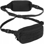 Meeste k&auml;ekott Mil-Tec Fanny Pack Laser Cut, must