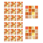 Plaatp&otilde;randad, mosaiikplaadid isekleepuvad &ndash; 3D seinaplaadid vannitoa- ja k&ouml;&ouml;giservadele, 20 lehte, stiil: Style2;