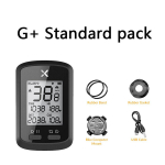 (-xOSS G plus) Rattaarvuti G Plus juhtmevaba GPS-spidomeeter veekindel maanteejalgratas MTB jalgratas Bluetooth ANT+ koos kadentsirattaarvutiga, (-xOSS G plus)