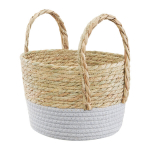 Ambition k&auml;epidemetega korv asjadele Boho, 23x16 cm