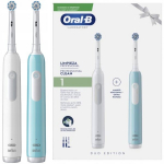 Elektriline hambahari Oral-B Pro Series 1 Duo sinine ja valge