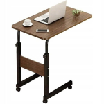 Ratastel s&uuml;learvuti laud mobiilne &ouml;&ouml;kapp, mis on reguleeritav p&ouml;&ouml;ningul