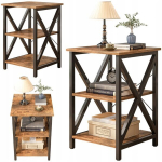 Kohvilaud t&ouml;&ouml;stuslik ruudukujuline puidust riiul retro garderoobi p&ouml;&ouml;ning klassikaline