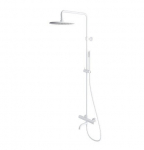 Termostaatiline komplekt du&scaron;&scaron;iga 25 cm, vann-du&scaron;&scaron; 113,5/152 cm seinale paigaldatav matt valge Y