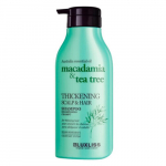 Juuste kasvu soodustav &scaron;ampoon Luxliss Macadamia Oil & Tea Tree, 500 ml
