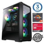 Arvuti INTOP Ryzen 5 5500 16GB 500SSD M.2 NVME RX580 8GB no-OS