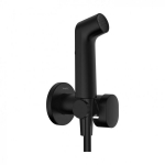 Hansgrohe S EcoSmart bideekomplekt segistiga, 125 cm, Matt Black, 29232670