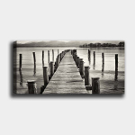 Reproduktsioon l&otilde;uendil J&auml;rv, 50x120 cm