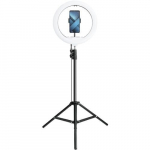 Universaalne Led RING lamp 13tolline must