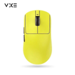 VXE Light Wireless Game hiired Paw3395 anduriga ja 2kHz uuringusagedus - R1 Pro Max Kollane